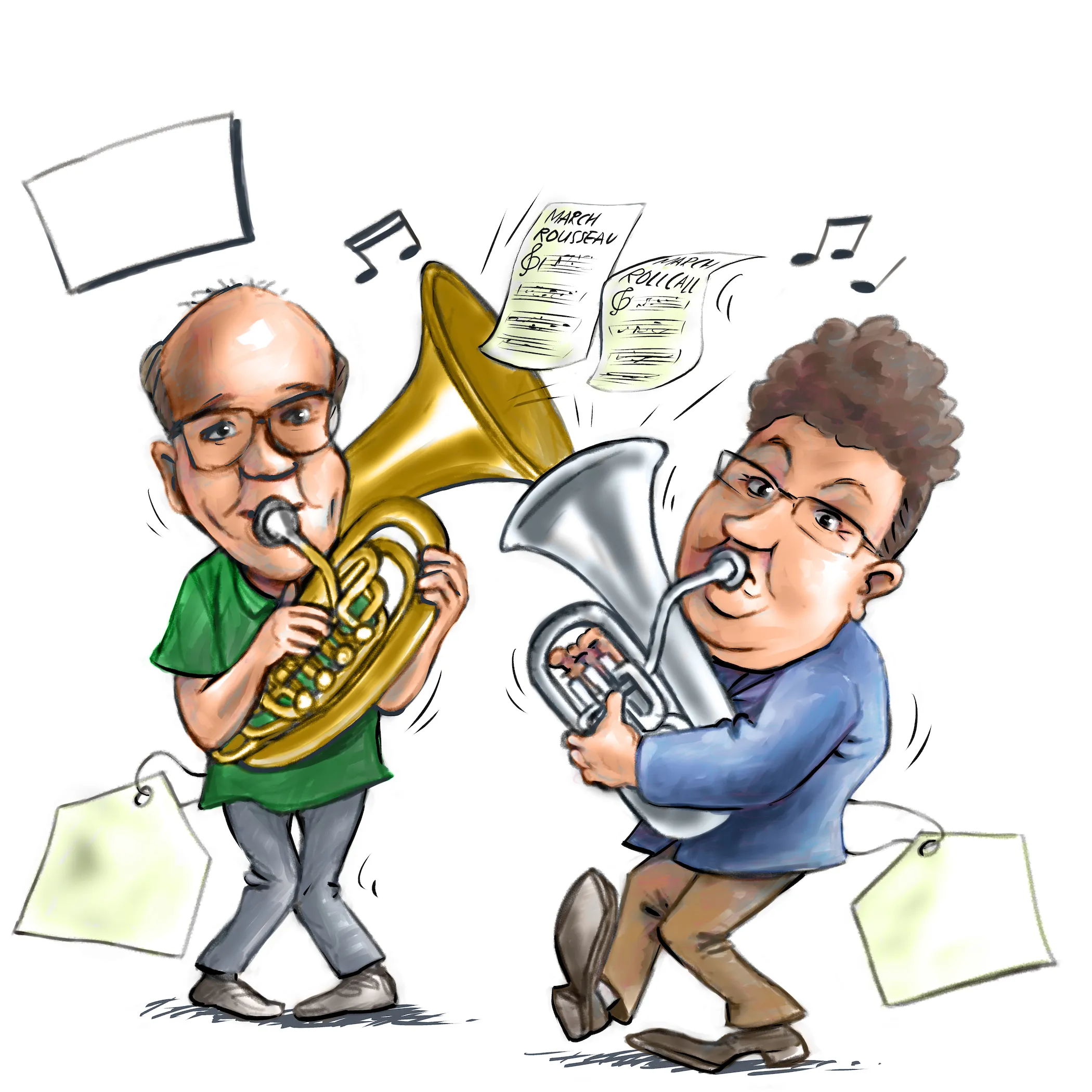 Cartoon op maat door Ben Art Work (voorbeeld 7)
