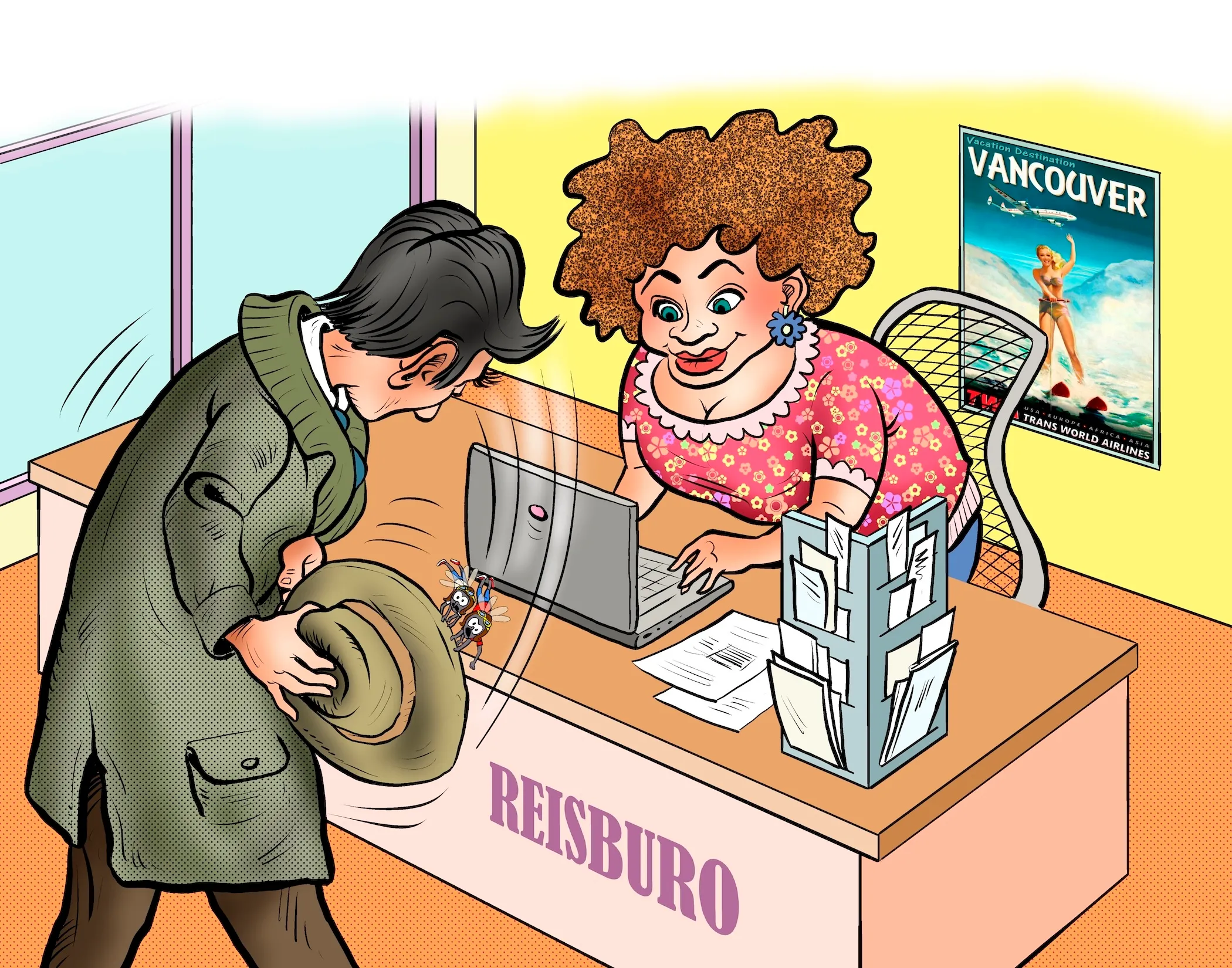 Illustratie door Ben Art Work — voorbeeld 22