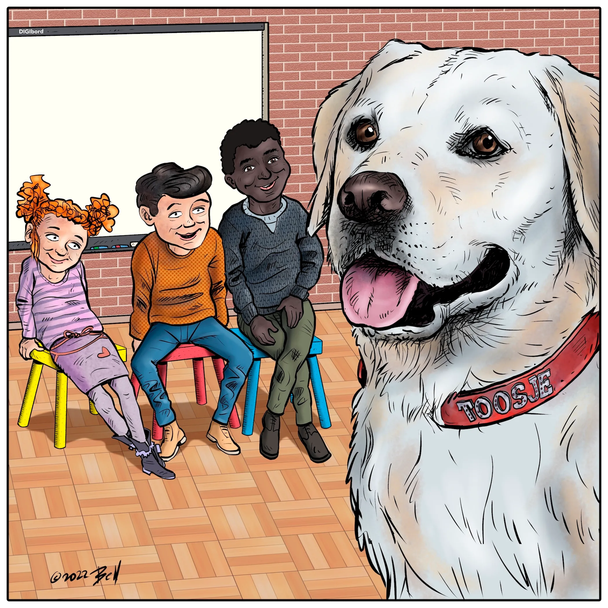 Illustratie door Ben Art Work — voorbeeld 40