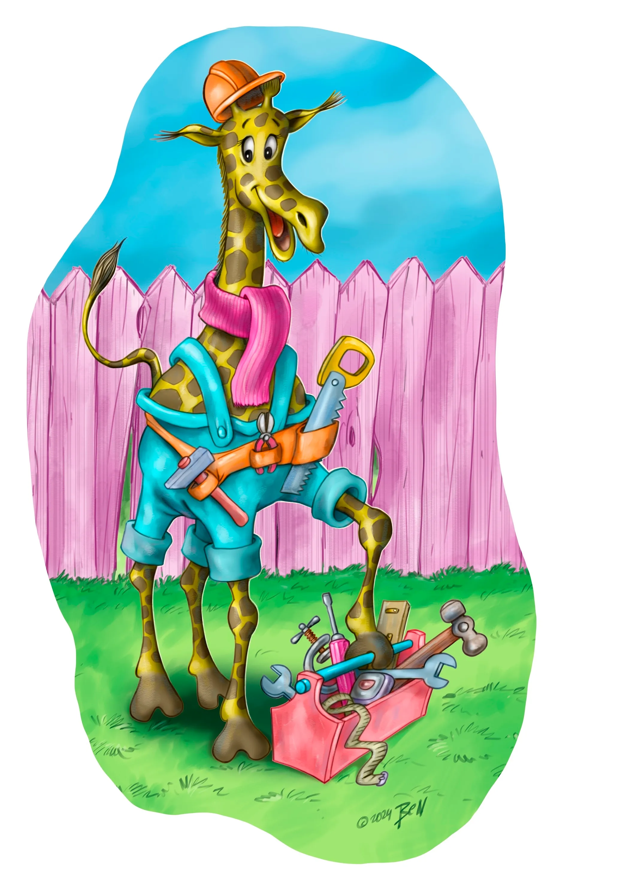 Illustratie door Ben Art Work — voorbeeld 41