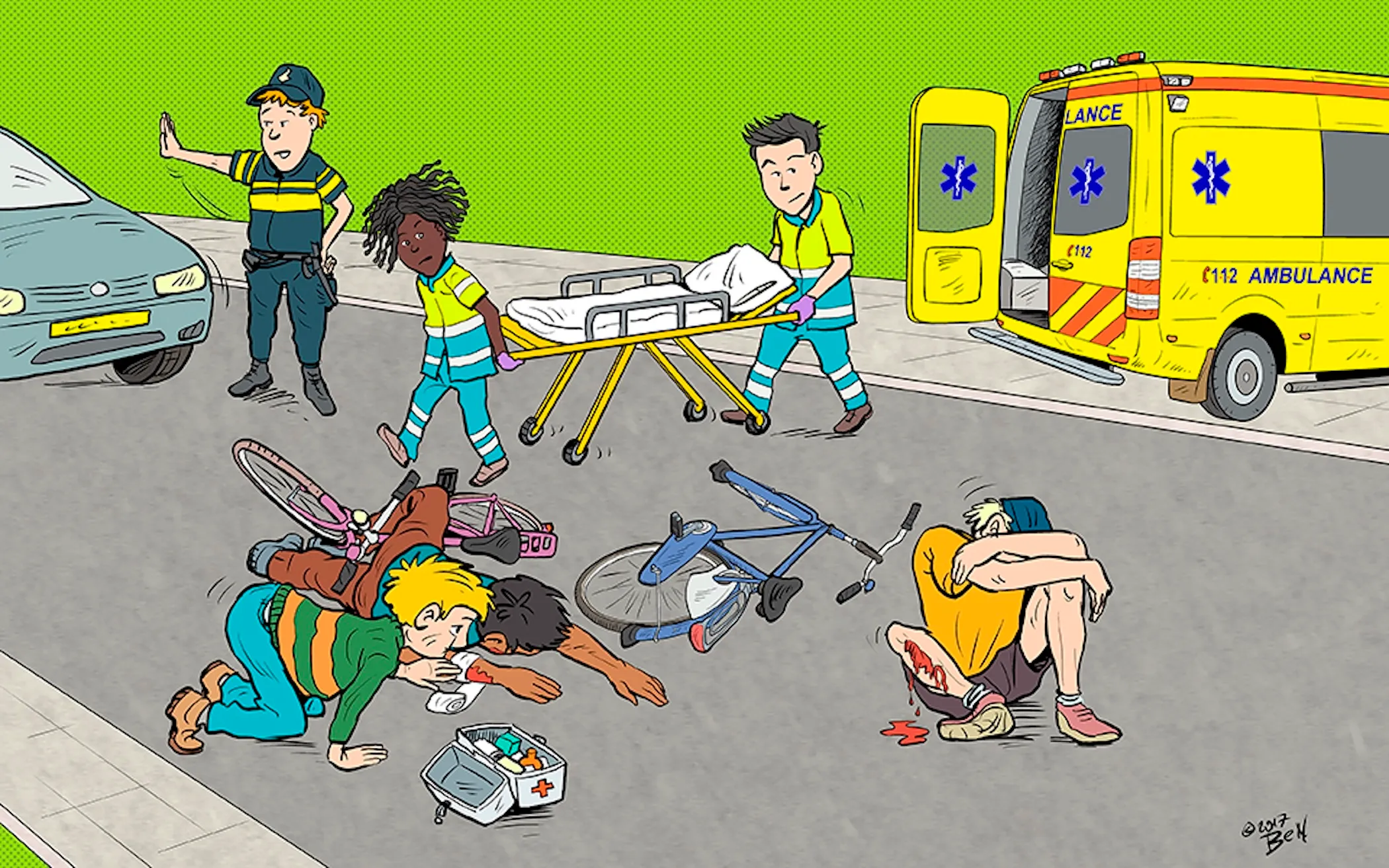 Illustratie door Ben Art Work — voorbeeld 47