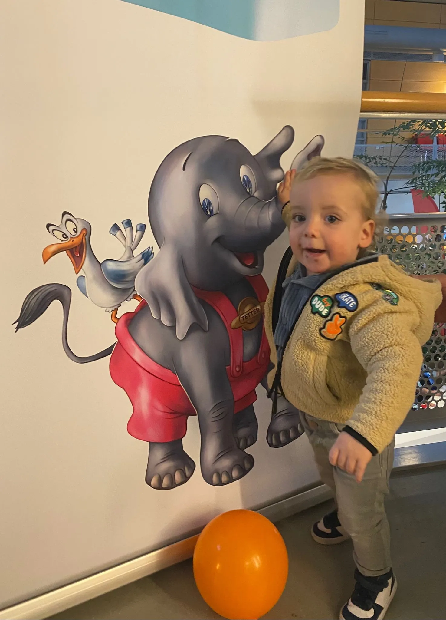Ben tekent live op een evenement (voorbeeld 2)