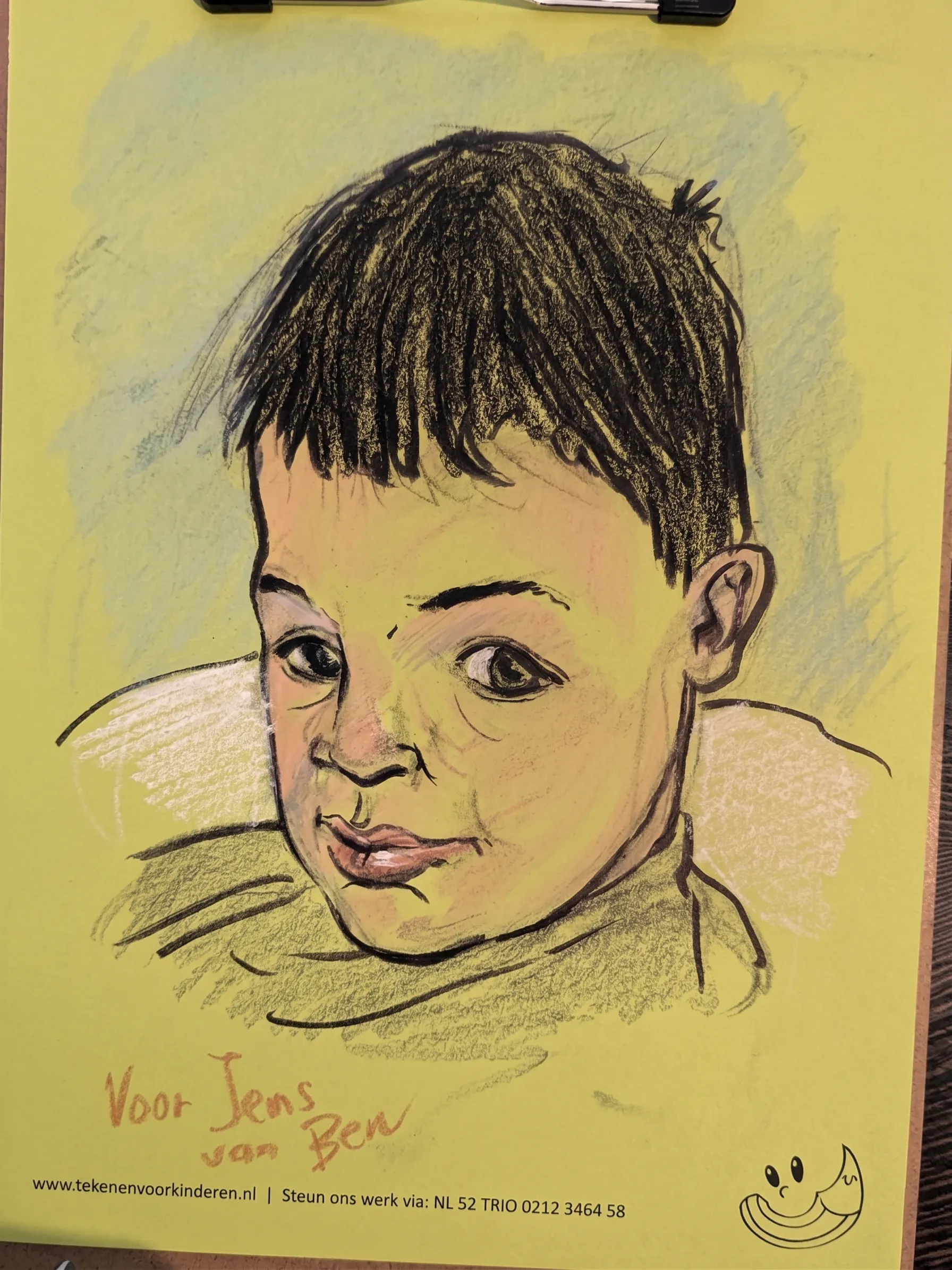 Tekenen voor Kinderen: Ben aan het werk bij een ziek kind (4)
